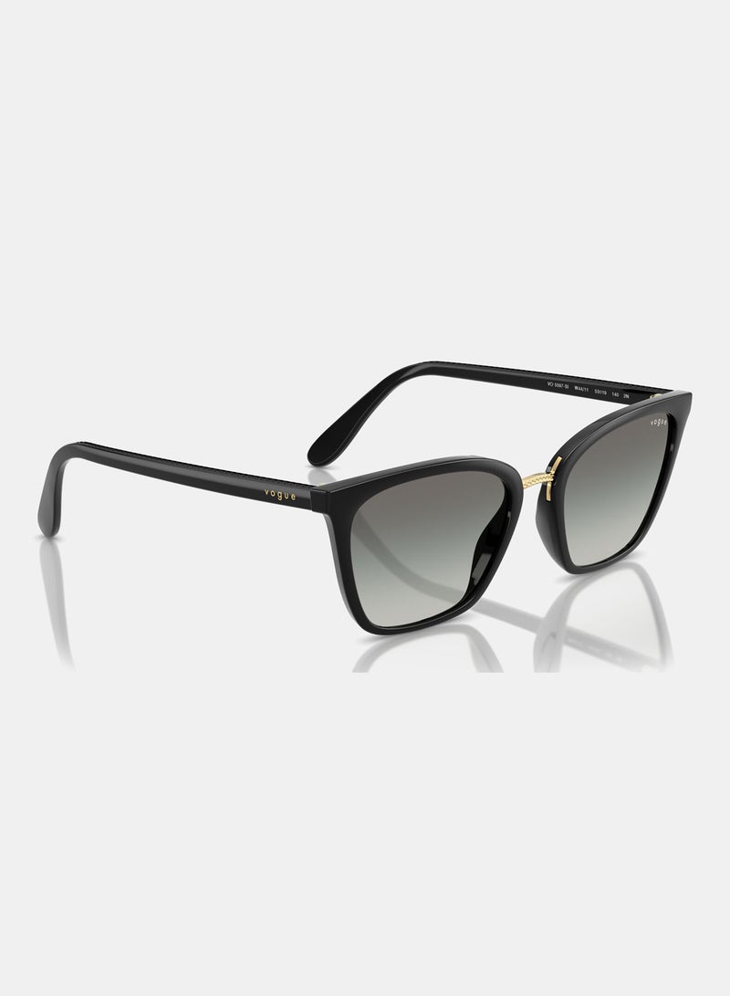 Vogue Full Rim Cat Eye Sunglasses 0VO5597SI - Image 3